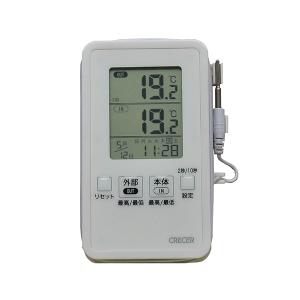 メール便専用商品　クレセル IN-OUTデジタル温度計 AP-09