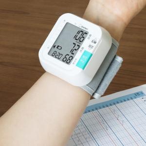 ドリテック BM-110WT　手首式血圧計　ホワイト 手首式血圧計