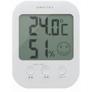 ドリテック　デジタル温湿度計　オプシス　ホワイト　O-230WT｜k-direct2