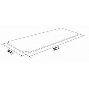 エレクター ホームエレクター 間口900mm奥行450mm アクリル板  H1836AB1