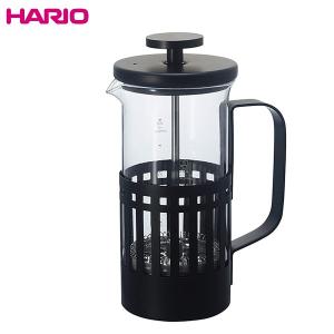 送料無料　HARIO　ハリオ　 THN-2-B　ティーポット ブラック 2杯用 プレス式ティー&コーヒーメーカー｜k-direct2