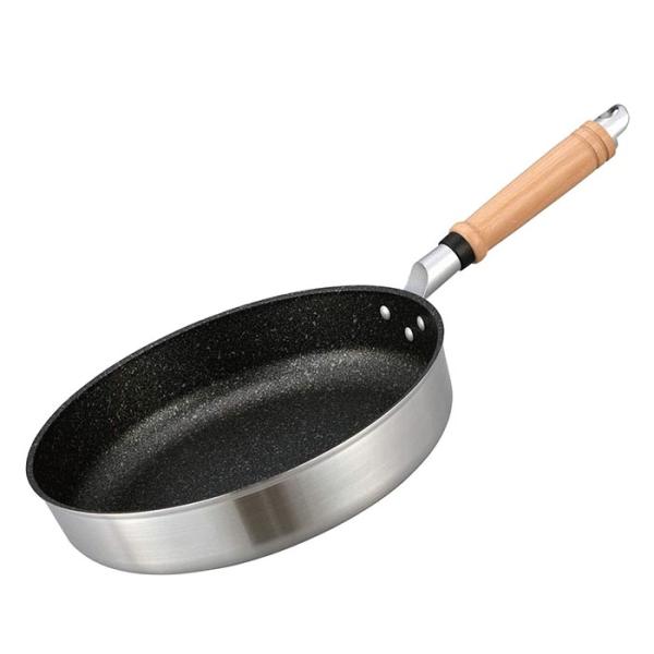 北陸アルミ 新マイスタープレミアムフライパン28cm ガス火 日本製