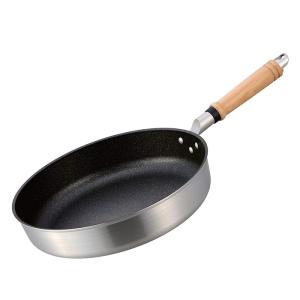 北陸アルミ 新マイスタープレミアムフライパン30cm ガス火 日本製｜キッチンダイレクト