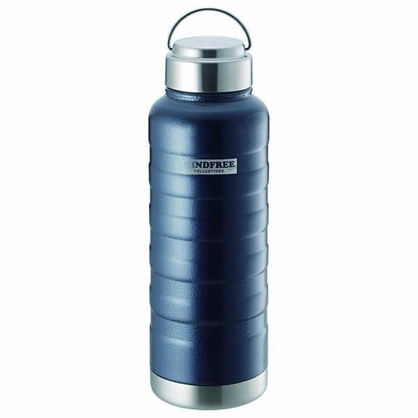 カクセー マインドフリー ステンレスボトル 1L ネイビー MF-10N