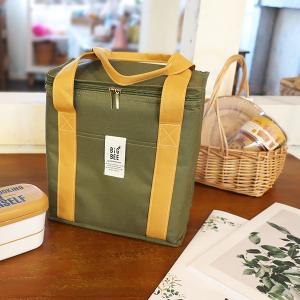 送料無料　オカトー　BigBee BOX型クーラーランチバッグ オリーブグリーン