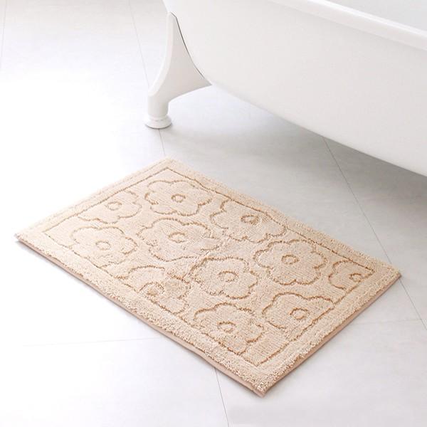 送料無料　オカ　乾度良好　バスマット 50×70cm ベージュ