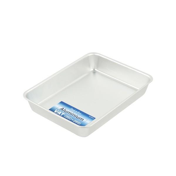 S&amp;B アルミ製角バット　10枚取　350×265　HB-3612