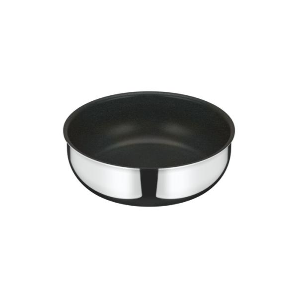 サーモス デュラブル取っ手のとれる炒め鍋 深型24cm ステンレス KVF-024D S 【THER...