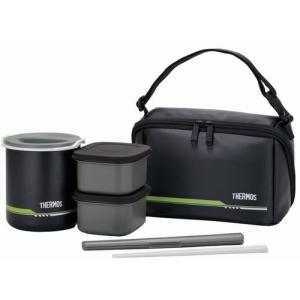 サーモス 保温弁当箱 約0.8合 マットブラック DBQ-362 MTBK ( 1コ入