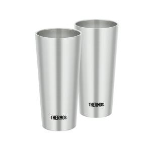 】サーモス真空断熱タンブラー400ｍｌ　ステンレスタンブラーカップ2個セット　JDI-400PS