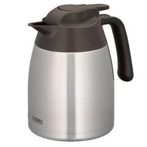 　サーモス　真空断熱ステンレスポット1L　ブラウン