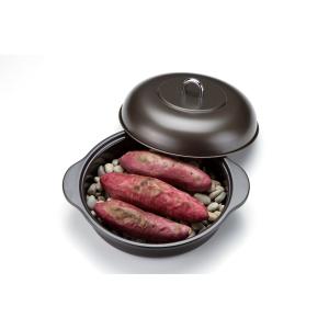 【送料無料】高木金属 ホーロー焼き芋器 24c...の詳細画像2