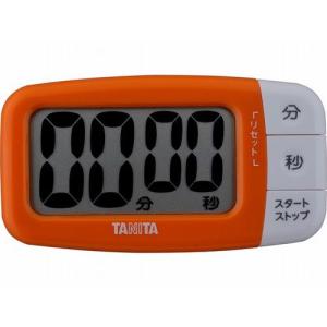 タニタ　でか見えタイマープラス　オレンジ　TD-394OR｜k-direct2
