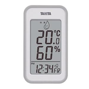 タニタ　デジタル温湿度計 グレー TT-559GY