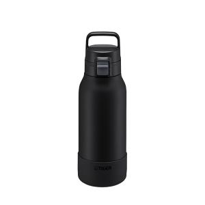 タイガー魔法瓶 MTA-B100KK 真空断熱ボトル1.0L ストーンブラック　保冷専用　ハンドル付きワンプッシュボトル｜k-direct2
