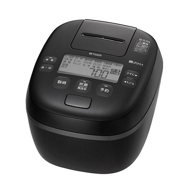 送料無料　JPI-X100 KX タイガー魔法瓶　圧力IHジャー炊飯器5.5合　フォグブラック