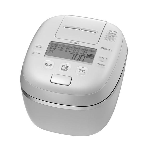 送料無料　JPI-X100 WX タイガー魔法瓶　圧力IHジャー炊飯器5.5合　タルクホワイト