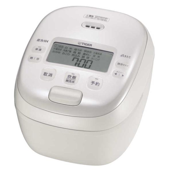 ★2024年モデル★タイガー TIGER 圧力IHジャー炊飯器 5.5合 ホワイト JRI-B100...