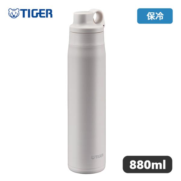 タイガー ステンレスストローボトル 880ml オフホワイト MTS-W088 WO 【Tiger ...