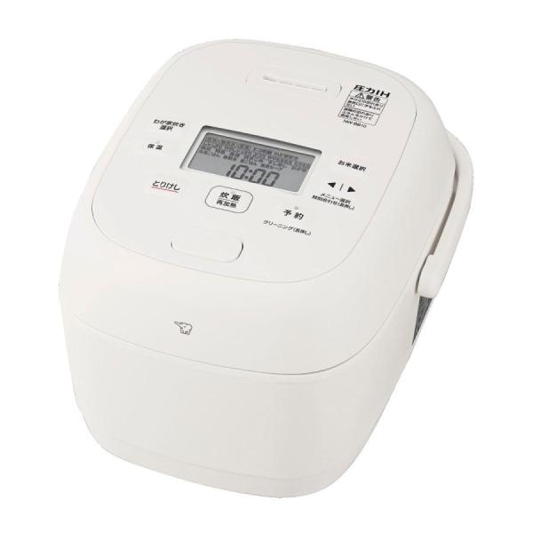 ★2025最新モデル★ 象印 圧力IH炊飯ジャー 極め炊き 5.5合炊き ホワイト NW-BB10-...