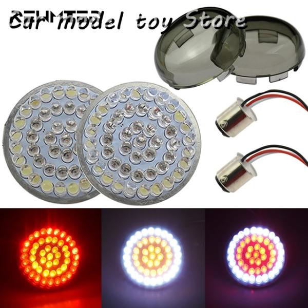 【並行輸入品】ハーレー  バイク弾丸ウィンカーランプ1157 LEDツーリングスポーツスターダイナソ...