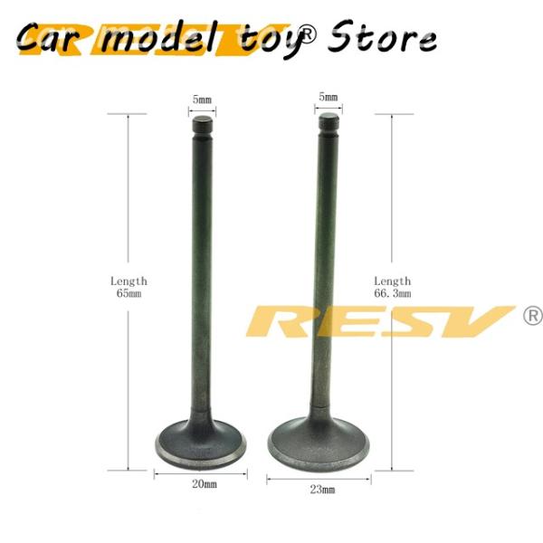 【並行輸入品】 RESV バイク用インテーク/エキゾーストバルブセット EX5 DIO 50エンジン...