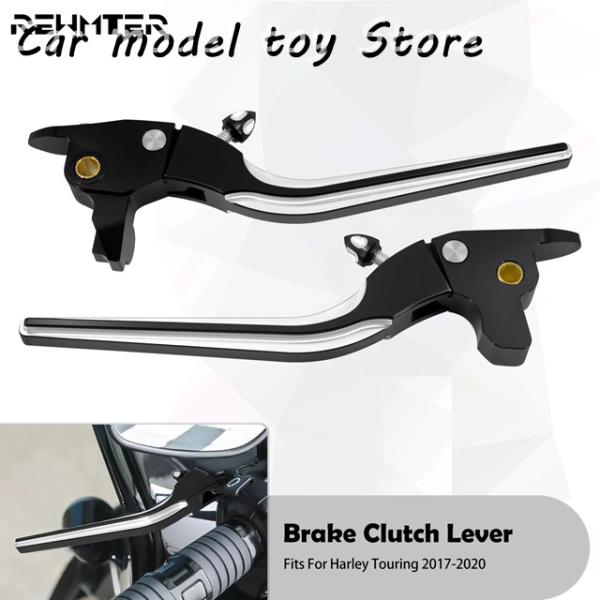 【並行輸入品】ハーレー   ツーリング用 CNC 調整可能ハンドレバー エレクトラ ストリートグライ...