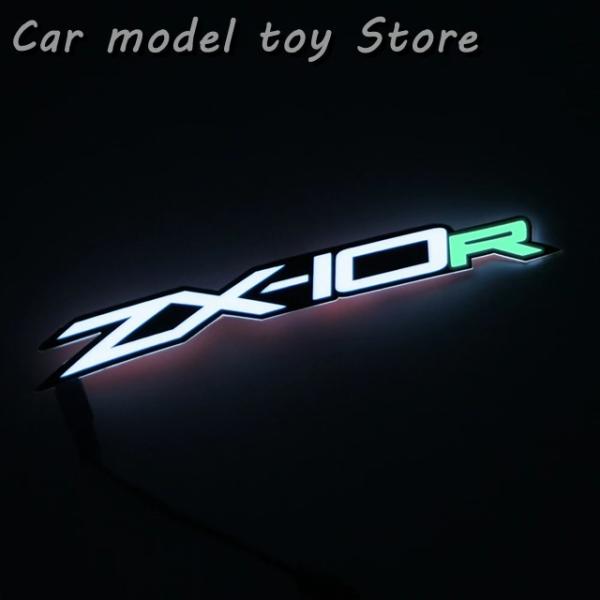 【並行輸入品】カワサキ   ZX-10R ZX 10R 冷たい点滅縞ステッカーバイクウィンカー明ステ...