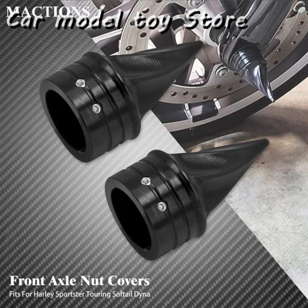 【並行輸入品】ハーレー バイクフロントアクスルナット カバースポーツスター XL1200 ツーリング...