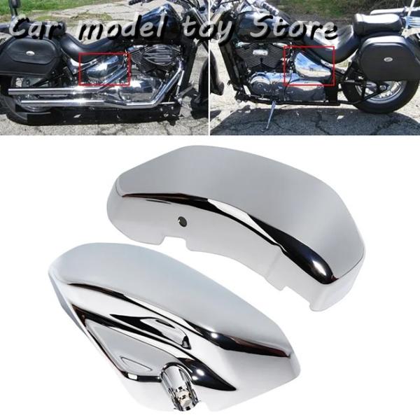 【並行輸入品】スズキ  1ペア バイク用 ABS サイドバッテリーカバーフェアリングクローム  BO...