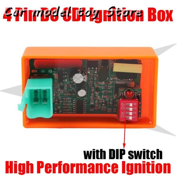 【並行輸入品】 WY48Q-2 ジェット 50 レーシング DC 4 ピン CDI 点火ユニット X...