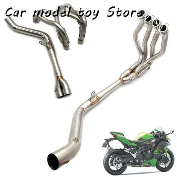 【並行輸入品】カワサキ  ZX4R バイク 304 ステンレス アイアンフルシステムマフラー ZX-...