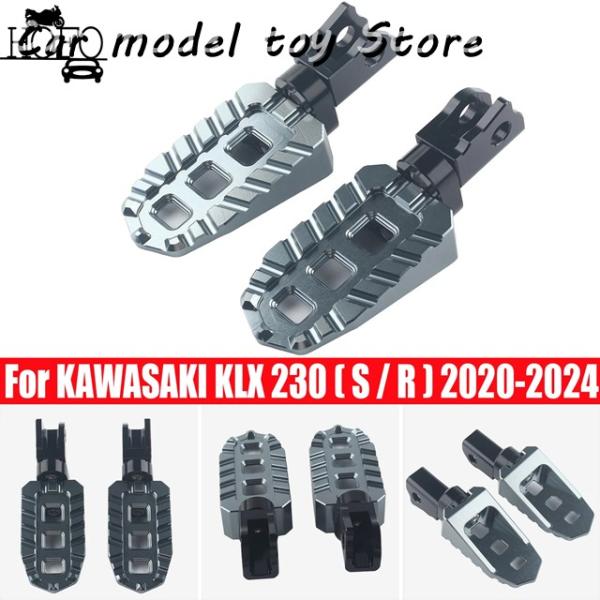 【並行輸入品】カワサキ  KLX 230 S / R 2020-2024 フロントフットペグ 調整可...