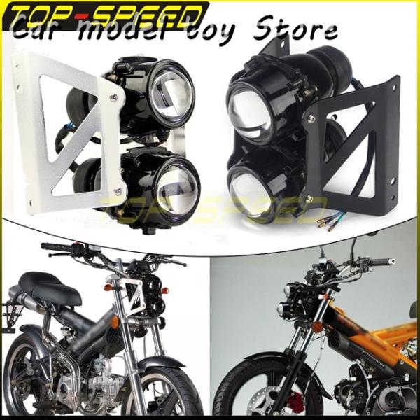 【並行輸入品】オートバイ E4 のヘッドライトの対は MADASS 50 125 500 のデュアル...