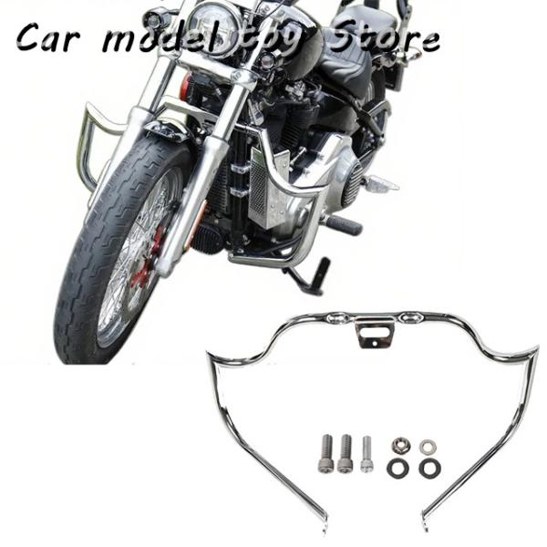 【並行輸入品】ハーレー モーター シャープ エンジン ガード固体鋼プロテクター パンパー ダビッドソ...