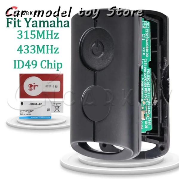 【並行輸入品】ヤマハオートバイ制御キーフォブ 315/433.92 MHZ ID49 チップ  NM...