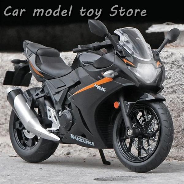【並行輸入品】スズキ  1:12GSX-250R合金レーシングバイクモデルシミュレーションダイキャス...