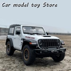 【並行輸入品】ジープ  ビッグサイズ1:18ラングラールビコン合金カーモデルダイキャスト金属オフロード車カーモデルサウンド光