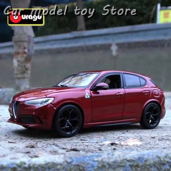 【並行輸入品】 BBURAGO 1:24 ALFA ROMEO STELVIO SUV ALLOY ...