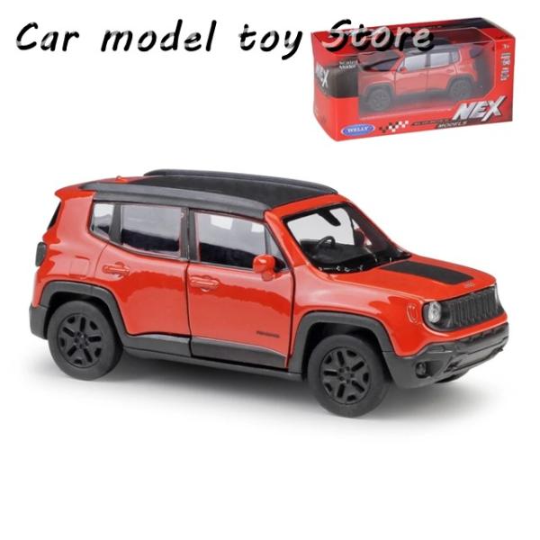 【並行輸入品】ジープ  1/36  レネゲード トレイルホーク SUV スポーツ 車 モデル WEL...
