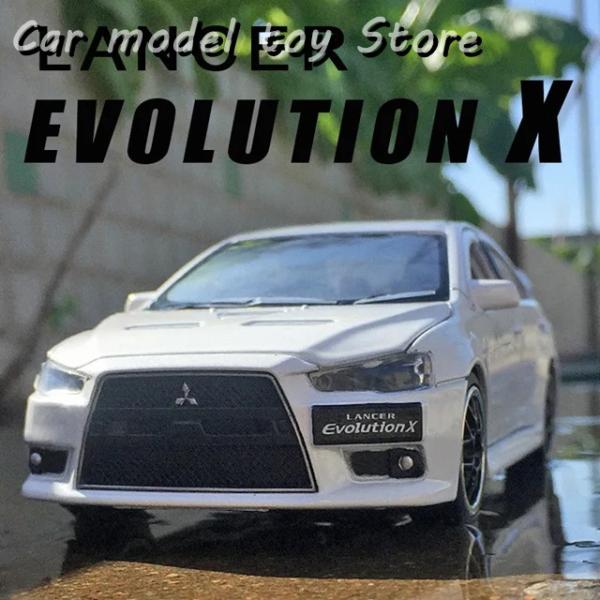 【並行輸入品】三菱  1:32 JDM  ランサー エボリューション X 合金シミュレーションカーコ...