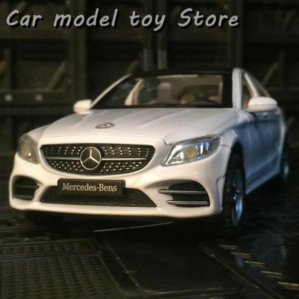 【並行輸入品】 1/32 C260L Cクラス ダイキャスト合金カーモデル 金属車両 シミュレーショ...