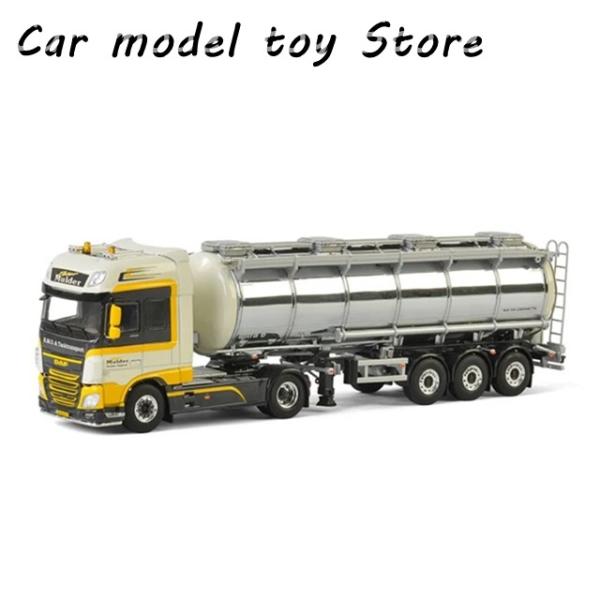 【並行輸入品】 ダイキャスト 1:50 スケール DAF XF 4X2 オイルタンカートラック合金モ...