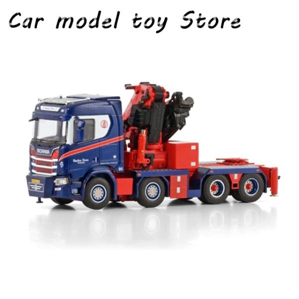 【並行輸入品】 1:50スケール SCANIA Rシリーズ 8X4 オンボードクレーンモデル 01-...