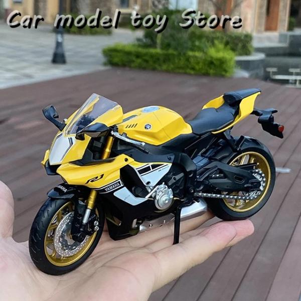 【並行輸入品】ヤマハ  1/12 合金 YZF-R1 YZFR1 バイクモデルカーコレクション バイ...
