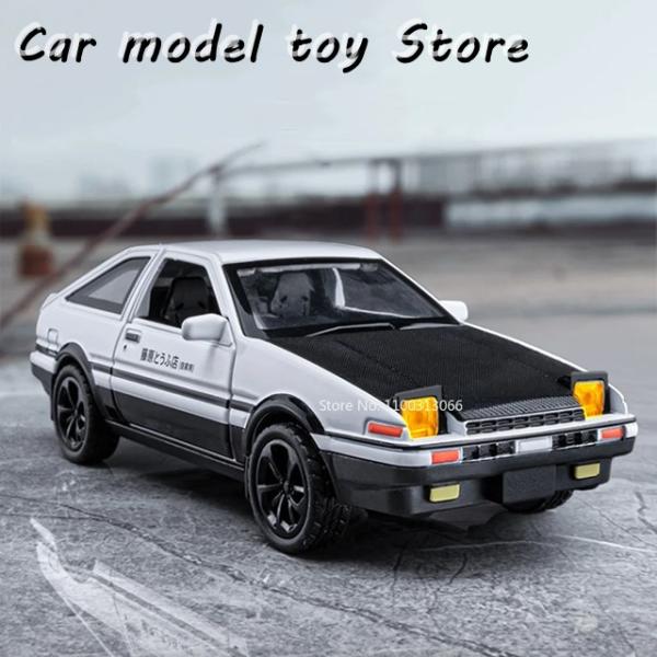 【並行輸入品】 1/36金属AE86車ドア開けられるダイカストで形造る 健全スポーツカースケールモデ...
