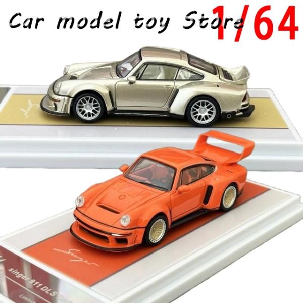 【並行輸入品】ポルシェ  ダイキャスト 1/64 スケール  シンガー DLS ターボ スポーツカー...
