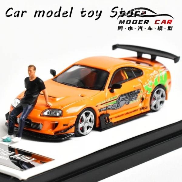 【並行輸入品】 TM 1:64 スープラ A80Z ダイキャストモデルカー