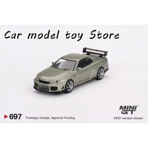【並行輸入品】日産  MINIGT 1/64 スカイライン GT-R R34 トミカイラ R-Z ミ...