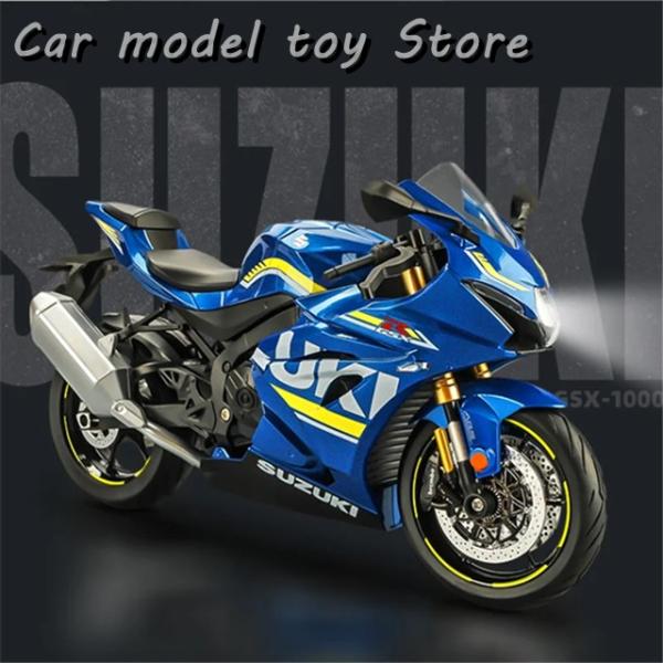 【並行輸入品】スズキ  1/9  GSX-1000R 合金製レーシングバイク ストリートスポーツバイ...